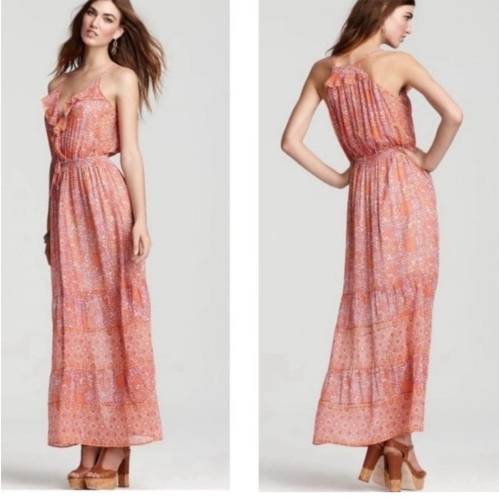 Gently worn 100% Joie maxi floral dress